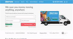 Desktop Screenshot of anyvan.com